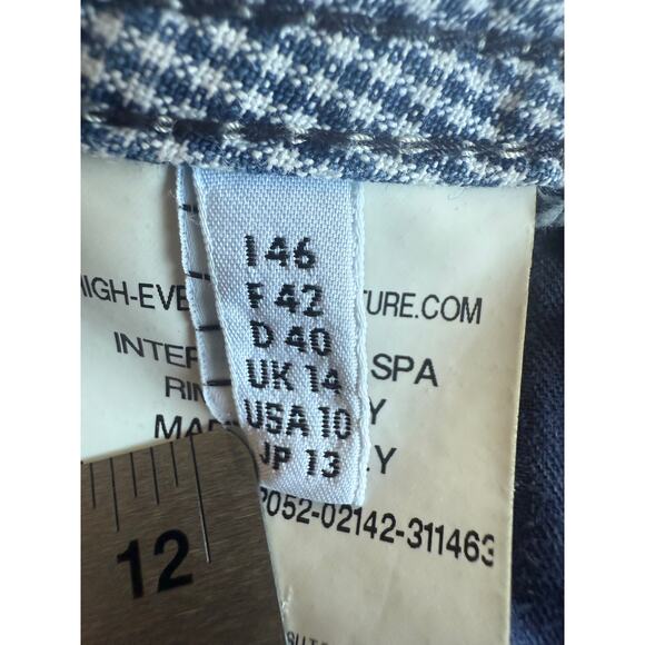 HIGH Everyday Couture Blue Denim Jeans Sz 10 - Picture 14 of 16